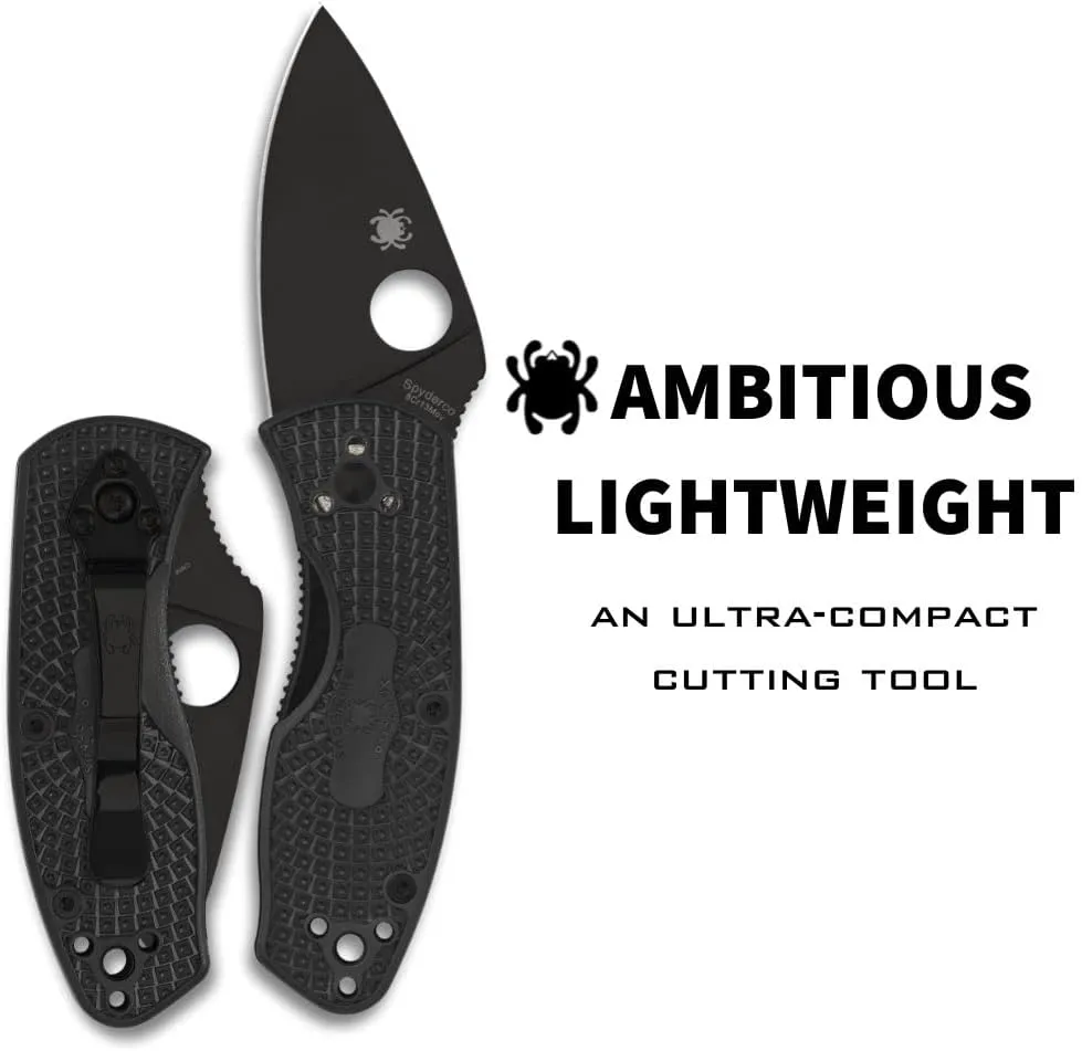 Spyderco Ambitious Lightweight Pocket Knife