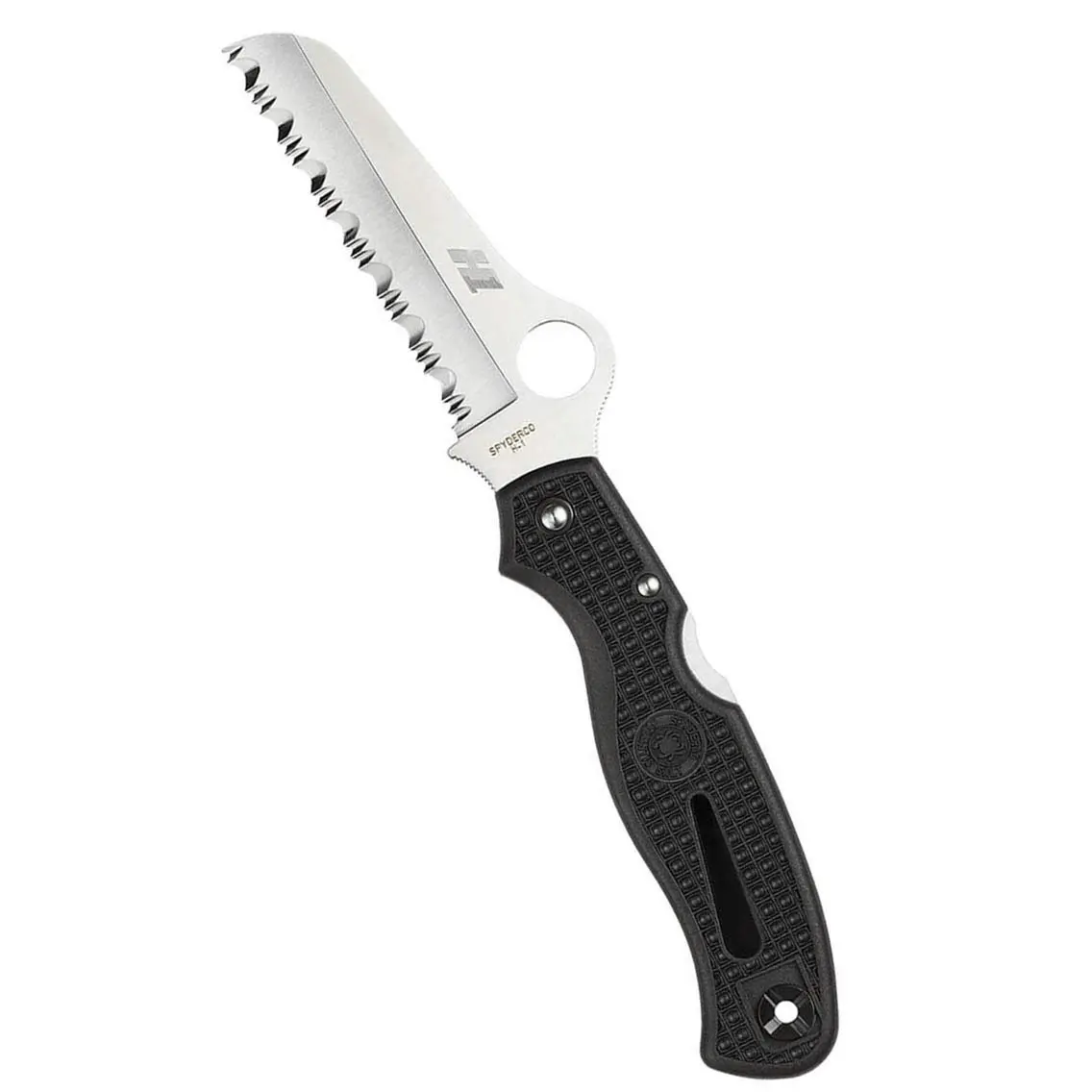 Spyderco Atlantic Salt H-1 Serrated Folding Knife