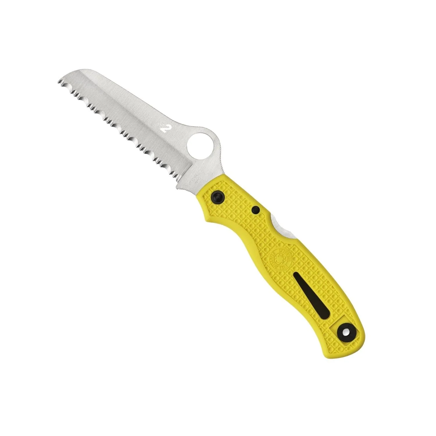 Spyderco Atlantic Salt H-1 Serrated Folding Knife