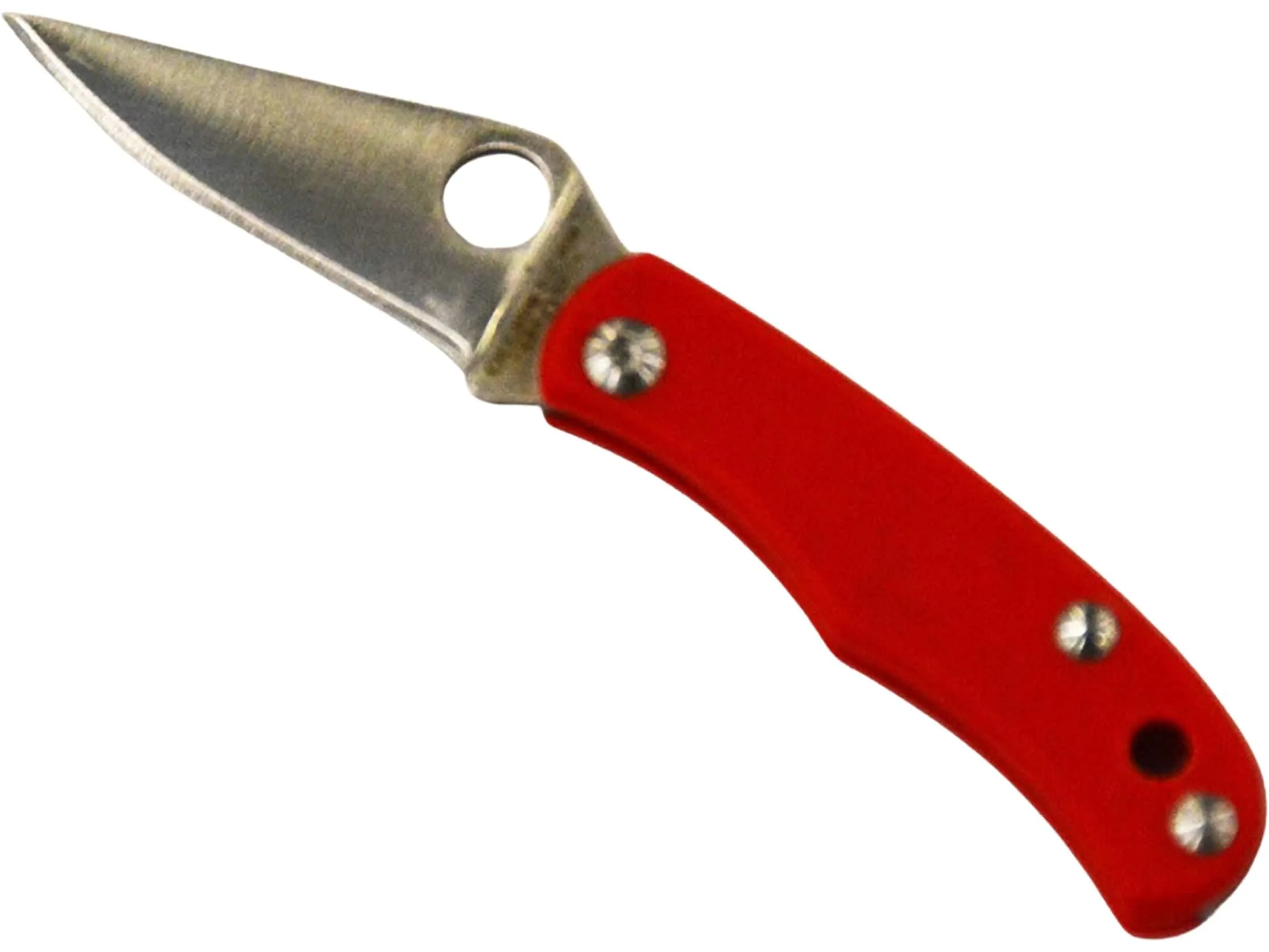 Spyderco Bug Pocket Knife 1.27" Clip Point Sandvik 12C27 Satin Blade G-10