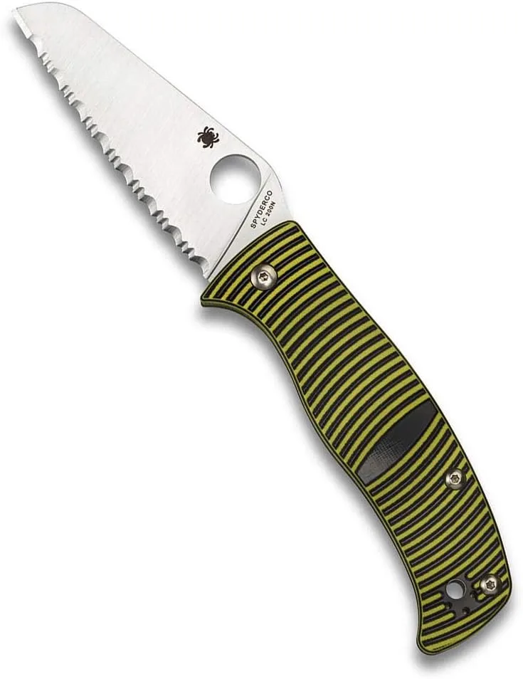 SPYDERCO Caribbean Salt Sheepfoot Knife