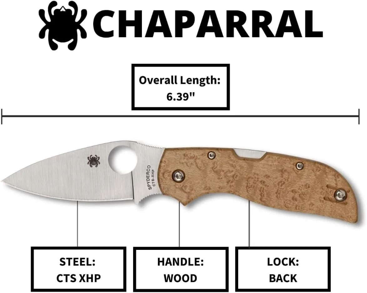 Spyderco Chaparral Prestige Folding Knife