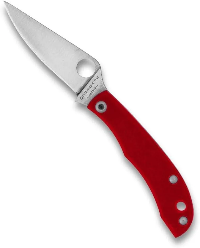 SPYDERCO Honeybee Micro Slipjoint Pocket Knife 1.68" Sandvik 12C27