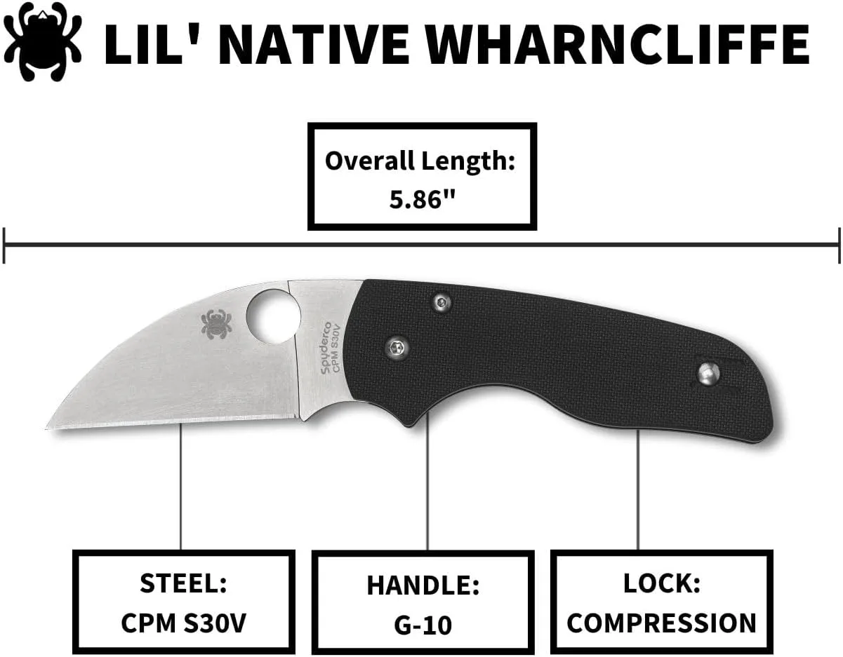 Spyderco C230GPWC Lil' Native G-10 Wharncliffe