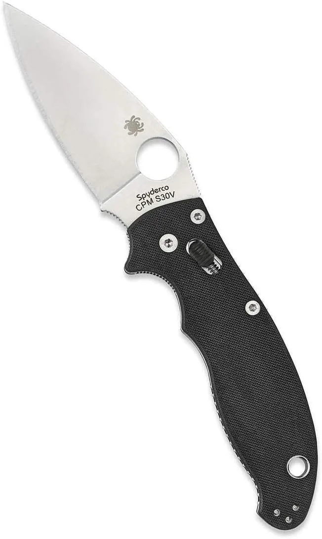 Spyderco Manix 2 Folding Knife with Ball Bearing Lock - PlainEdge