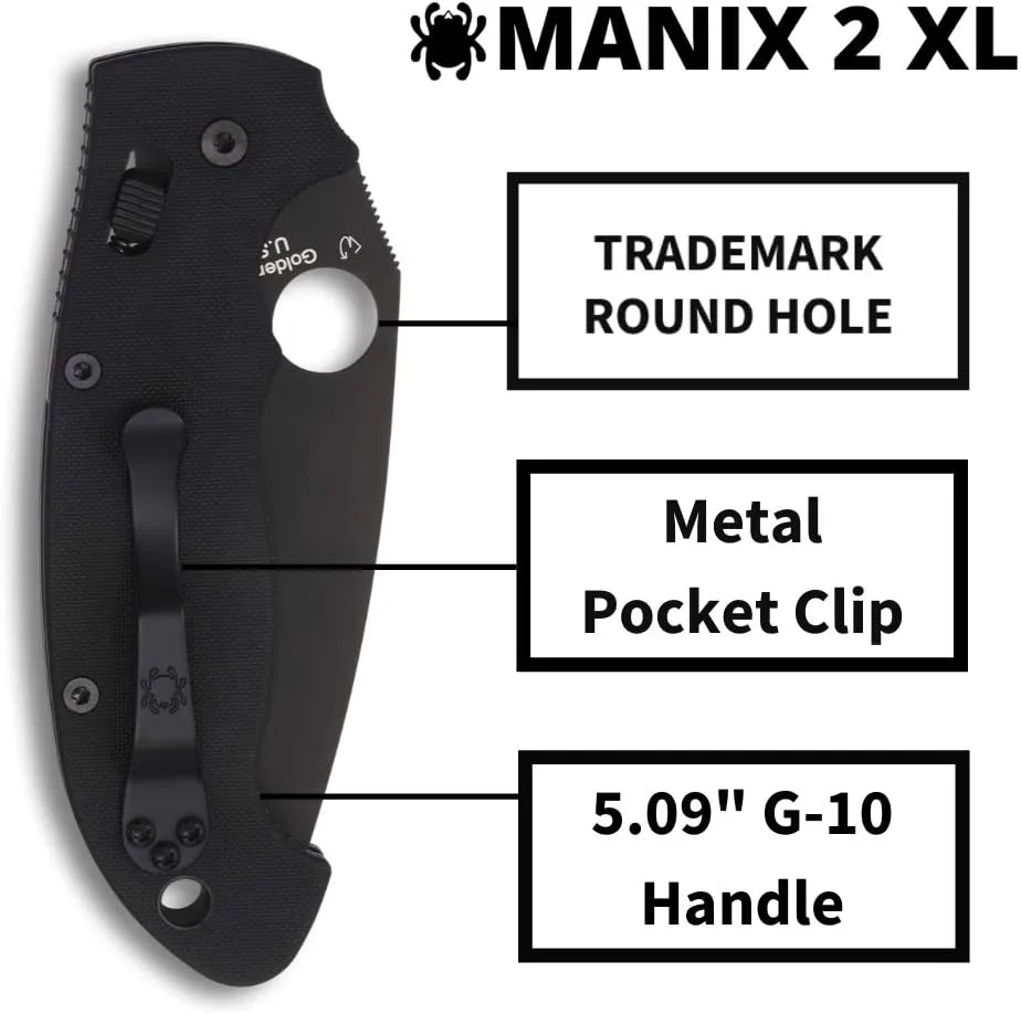 Spyderco Manix 2 XL Folding Knife