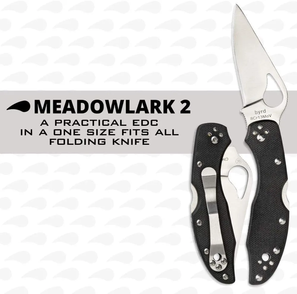 Spyderco Meadowlark 2 Lightweight Folding Knife with FRN