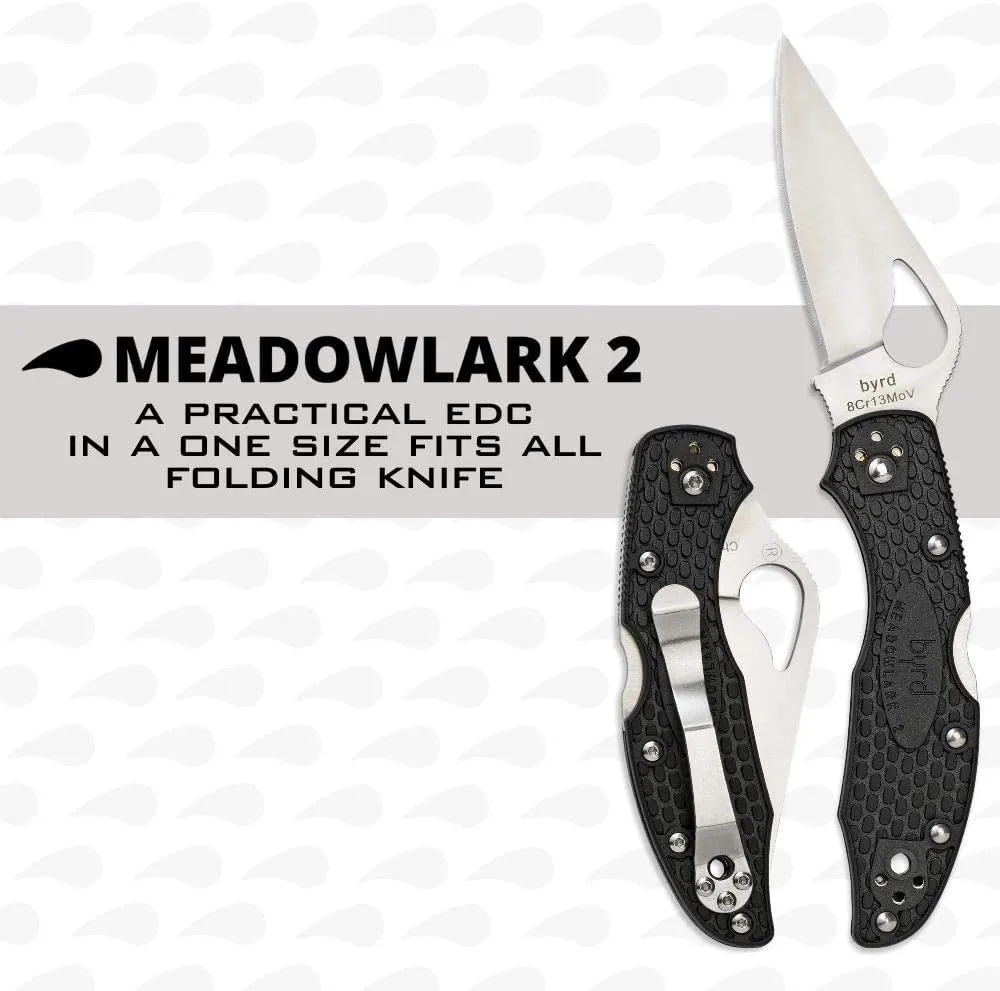 Spyderco Meadowlark 2 Lightweight Folding Knife with FRN