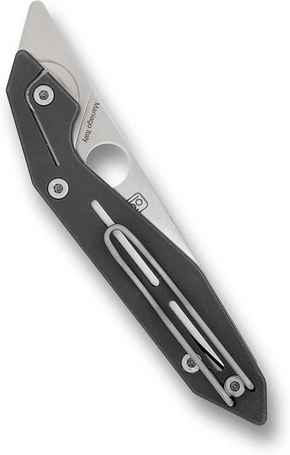 Spyderco Knives Nand Slip-Joint C270TIP Titanium and M398 Stainless Steel Pocket Knife