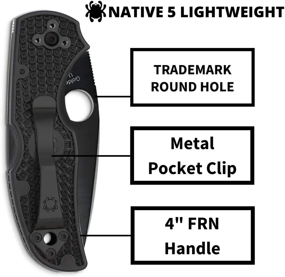 Spyderco Native 5 Folding Knife with 2.95" Blade
