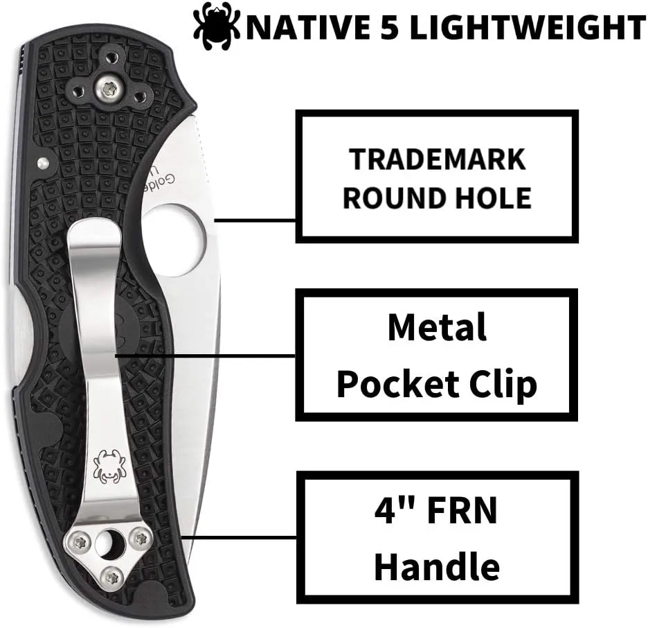 Spyderco Native 5 Folding Knife with 2.95" Blade