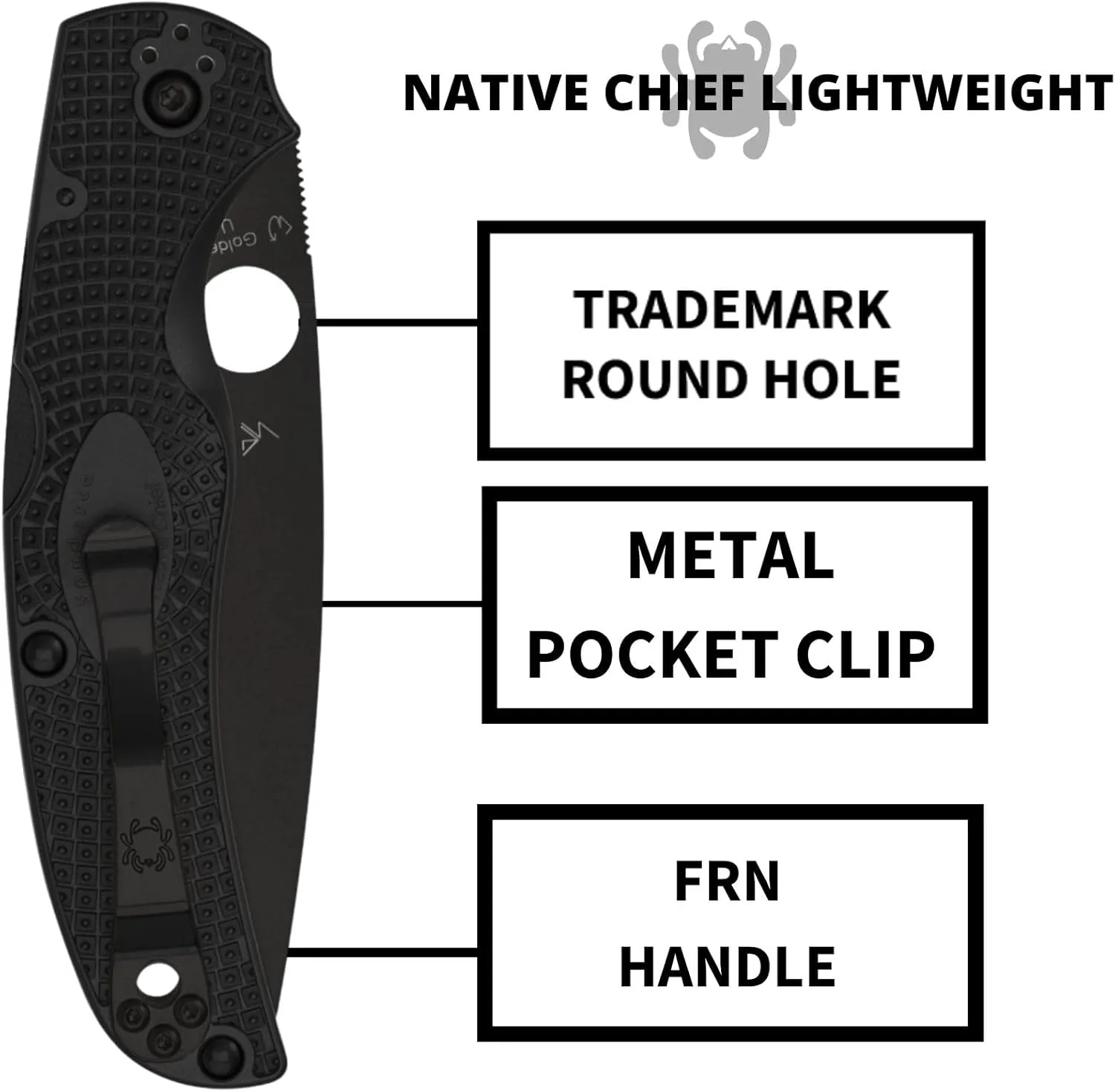Spyderco Native Chief Lightweight Folding Knife