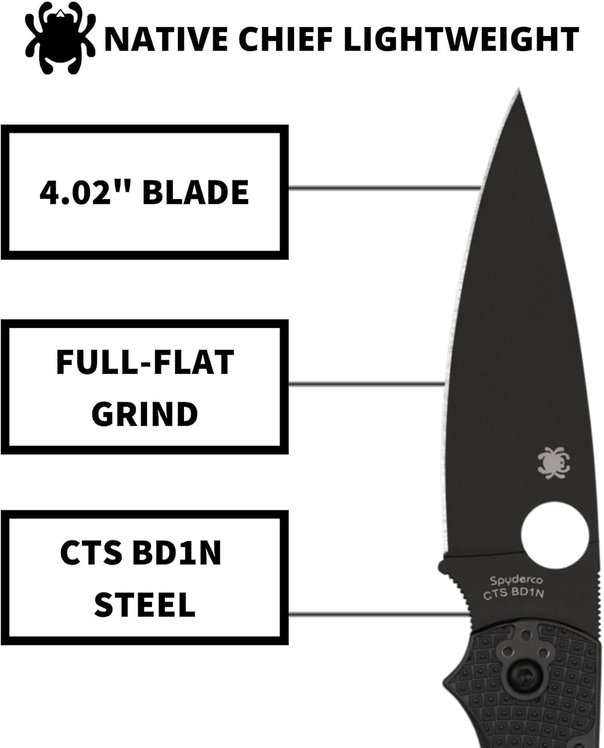Spyderco Native Chief Lightweight Folding Knife