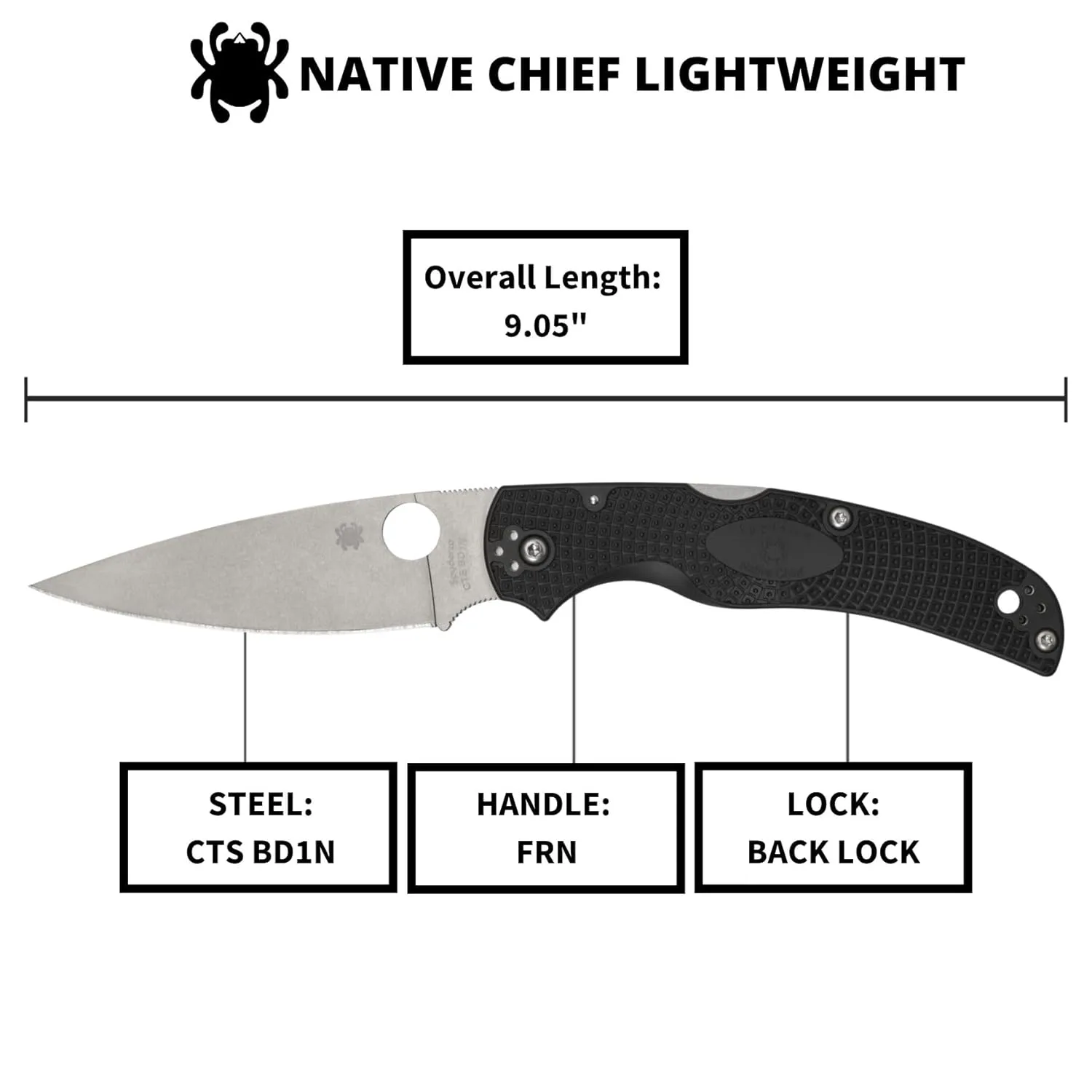 Spyderco Native Chief Lightweight Folding Knife