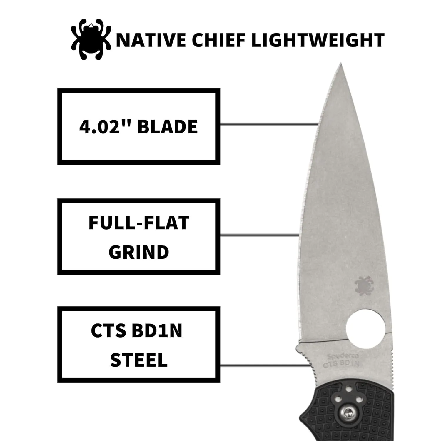 Spyderco Native Chief Lightweight Folding Knife