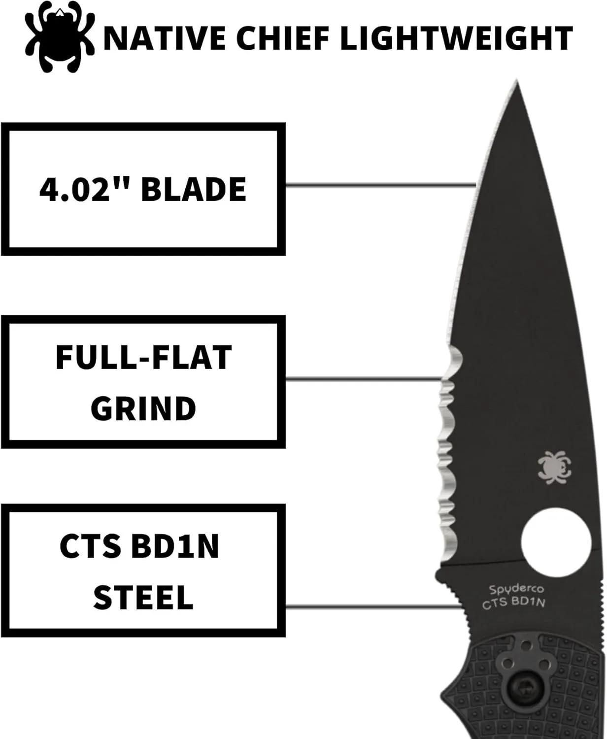 Spyderco Native Chief Lightweight Folding Knife