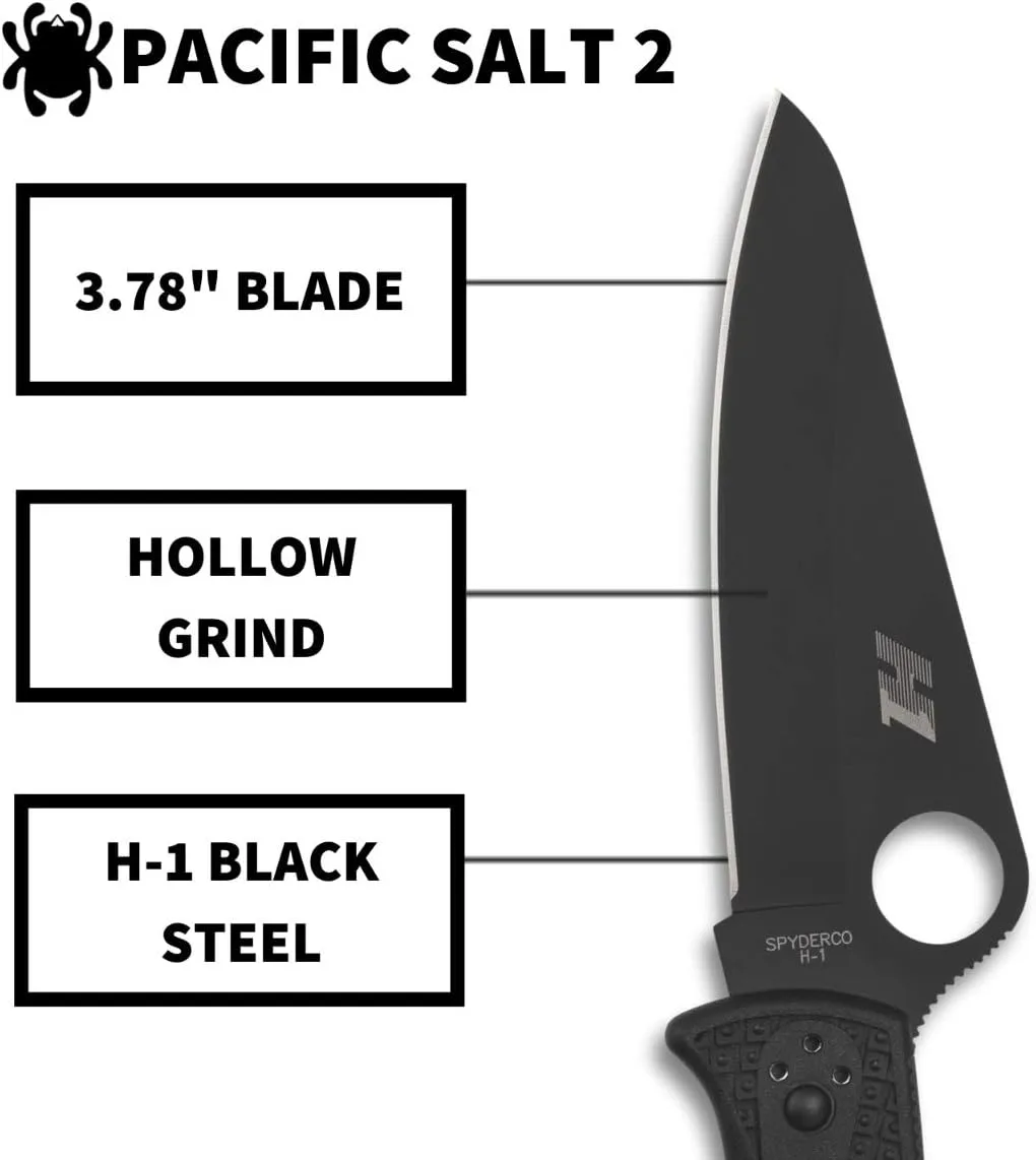 Spyderco Pacific Salt 2 Lightweight Folding Knife