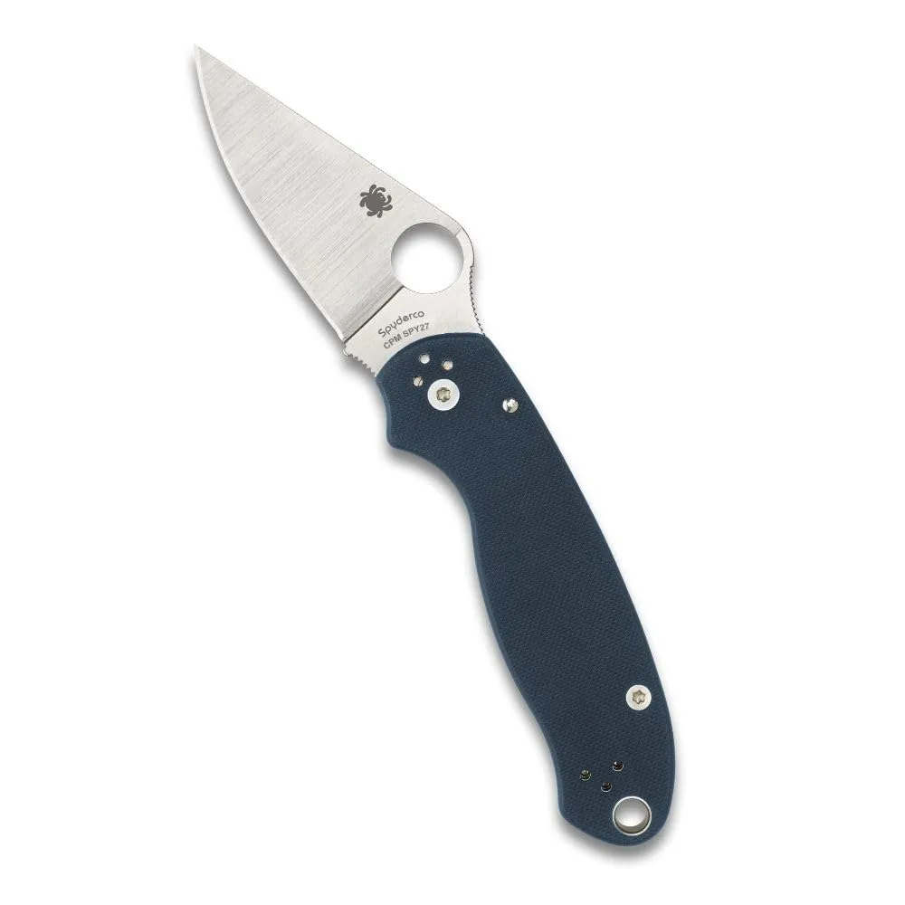 Spyderco Para 3 CPM SPY27 Lightweight Folding Knife with 2.93 Inch Stainless Steel Blade and Durable FRN Handle