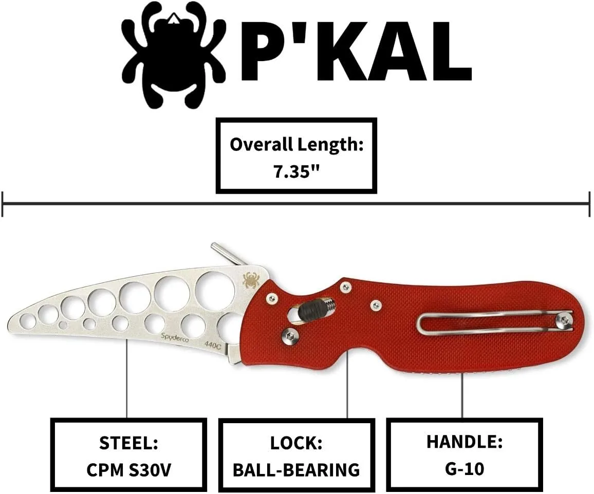 SPYDERCO P'Kal Trainer Folding Knife