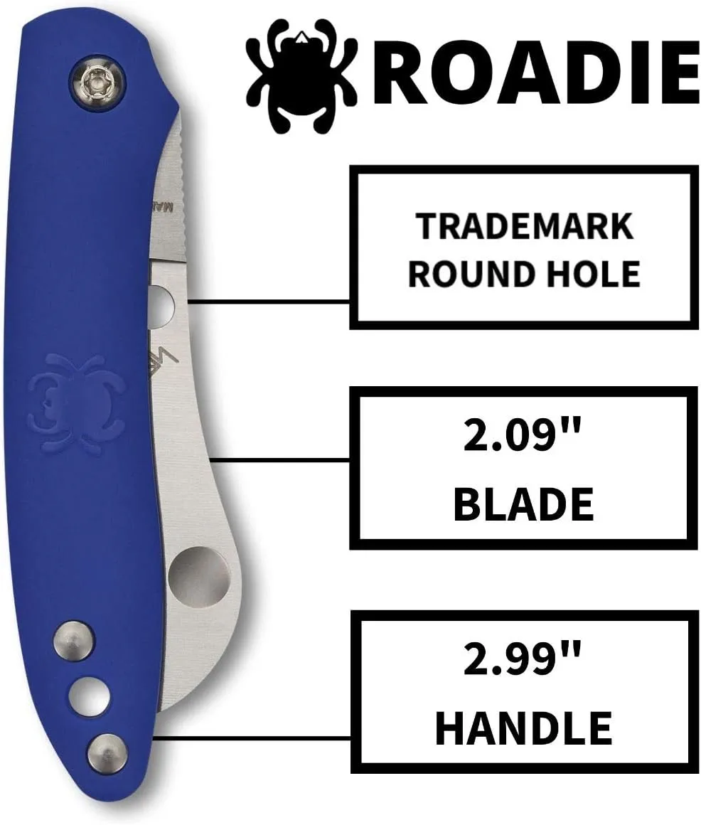 SPYDERCO Roadie Non-Locking Folding Pocket Knife