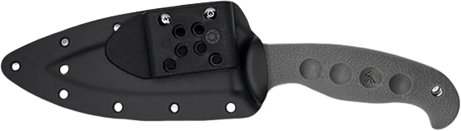 Spyderco Temperance Blade Knife - CPM CRU-WEAR Blade, FRN Handle, Boltaron, PlainEdge - FB05PGY