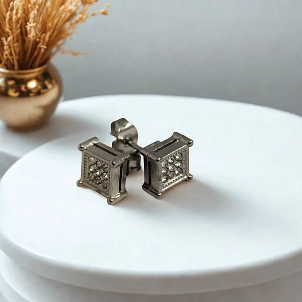 square earrings