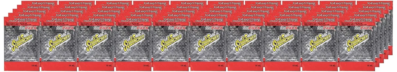 SQWINCHER Fast Pack Liquid Concentrate Single-Serve Packets