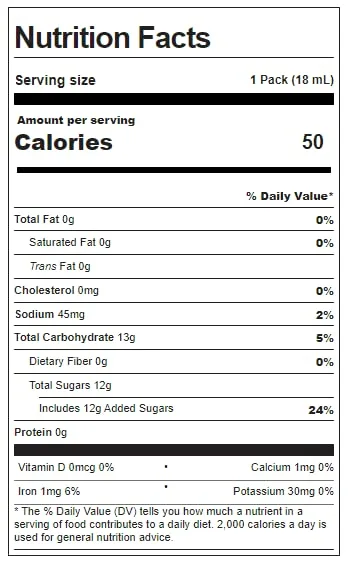 SQWINCHER Fast Pack Liquid Concentrate Single-Serve Packets
