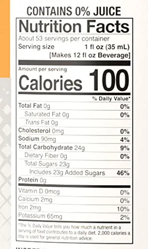 Sqwincher Liquid Concentrate, Orange, 64 fl oz (Pack of 6)
