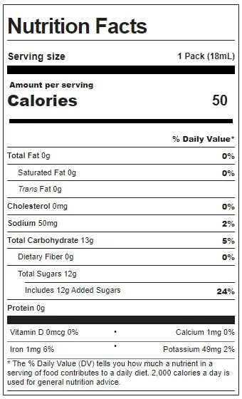 Sqwincher Fast Pack Liquid Concentrate | Tea Flavored | Low Calorie | Low Sodium | Electrolyte Replenishment Hydration Drink