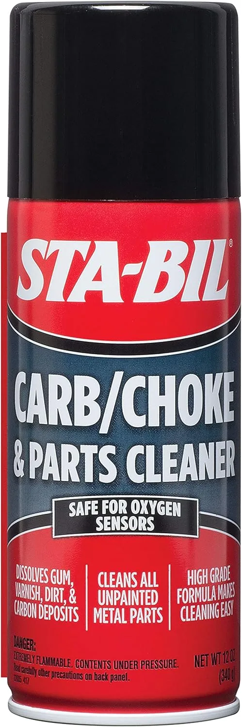 STA-BIL Carb/Choke & Parts Cleaner - Safe For Oxygen Sensors - Dissolves Gum, Varnish, Dirt