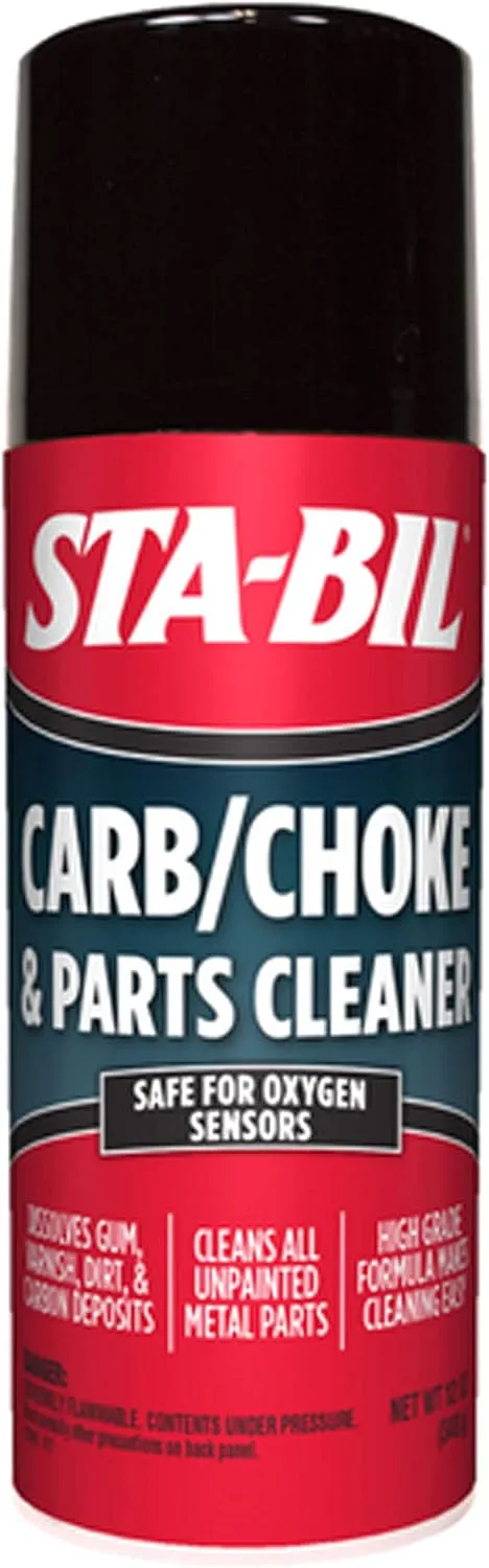 STA-BIL Carb/Choke & Parts Cleaner - Safe For Oxygen Sensors - Dissolves Gum, Varnish, Dirt