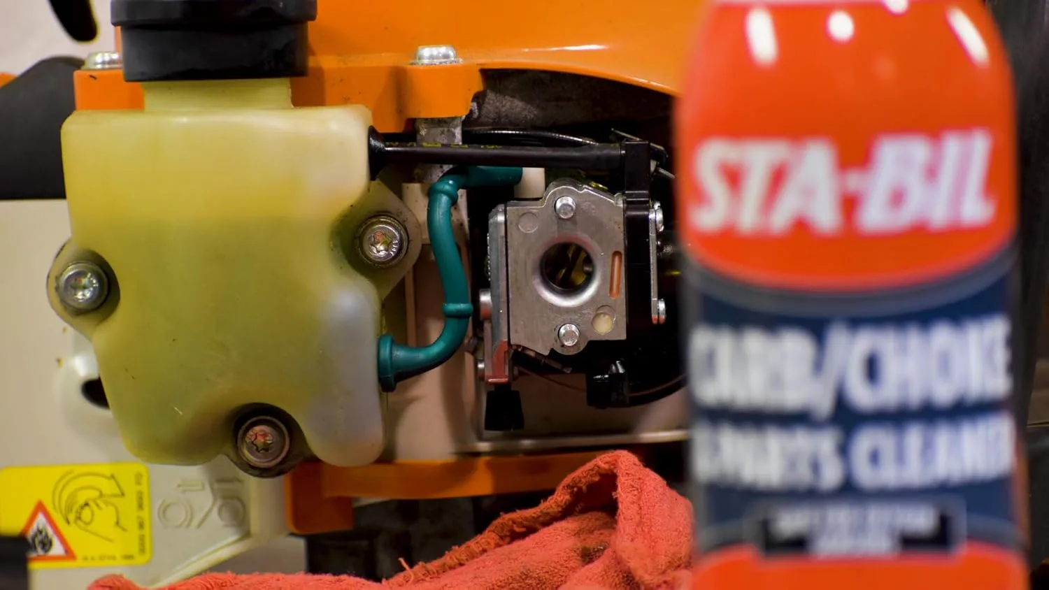 STA-BIL Carb/Choke & Parts Cleaner - Safe For Oxygen Sensors - Dissolves Gum, Varnish, Dirt