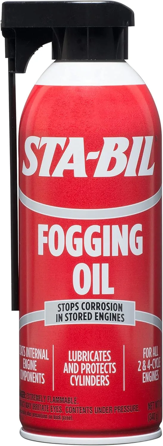 STA-BIL (22001) Fogging Oil - Stops Corrosion In Stored Engines - Lubricates And Protects Cylinders