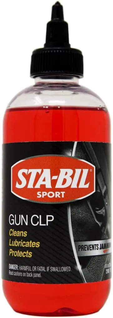 STA-BIL Gun CLP - Cleans, Lubricates, Prevents Jamming, Superior Lubrication With Anti-Wear Additive, Displaces Water