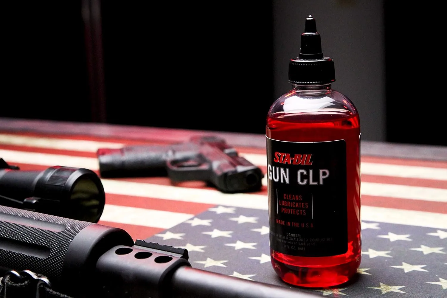 STA-BIL Gun CLP - Cleans, Lubricates, Prevents Jamming, Superior Lubrication With Anti-Wear Additive, Displaces Water