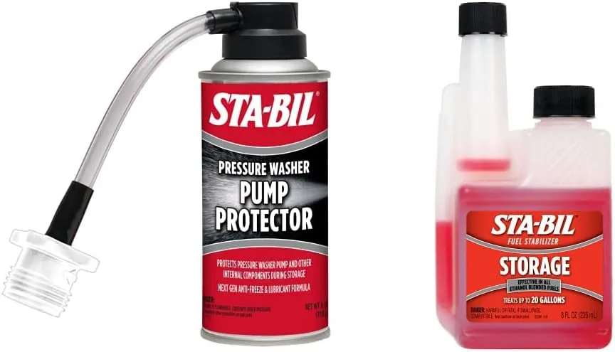 STA-BIL Pump Protector, 4oz (22007) - Protects Pressure Washer Pump During Storage