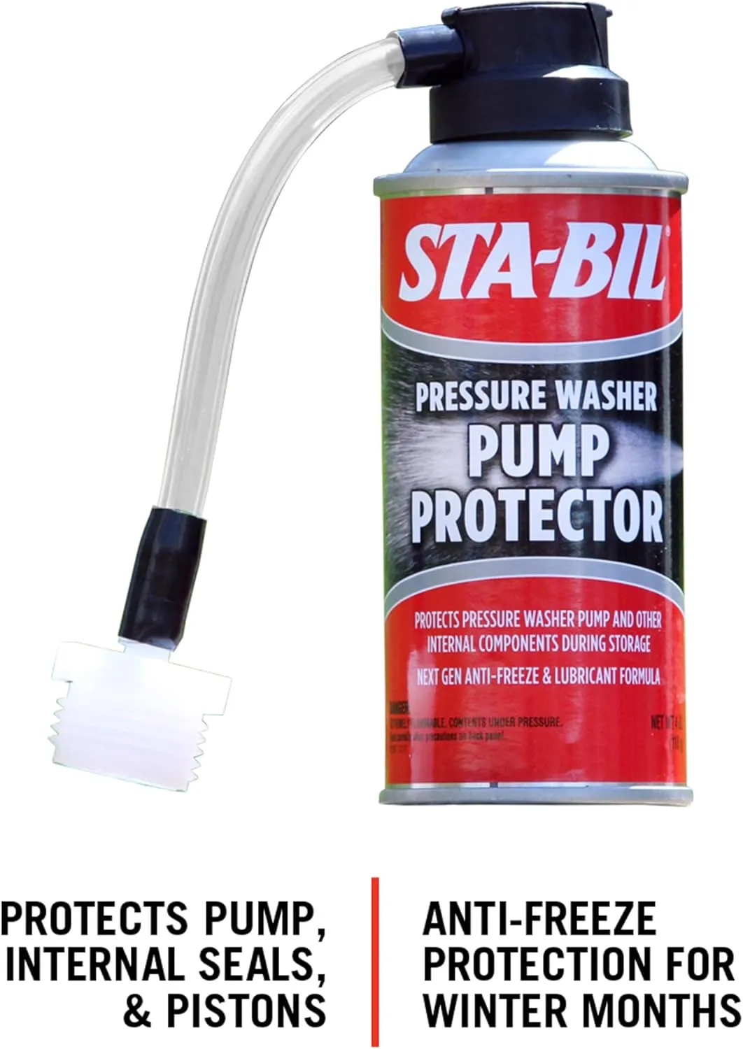 STA-BIL Pump Protector, 4oz (22007) - Protects Pressure Washer Pump During Storage