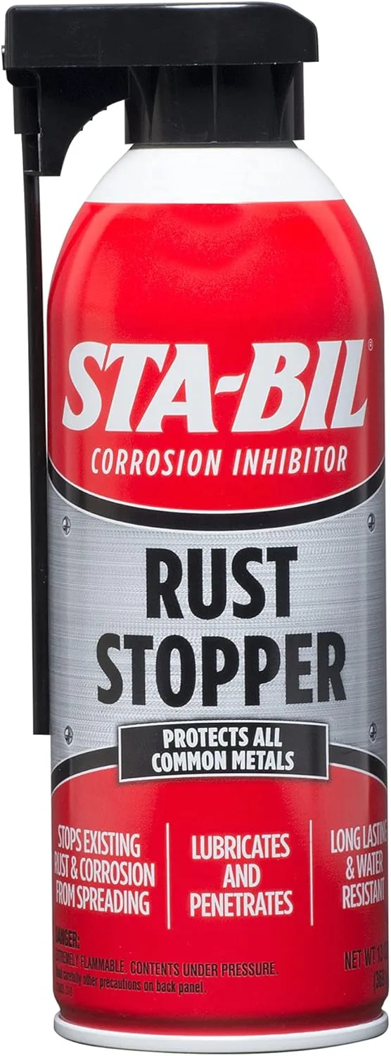 STA-BIL Rust Stopper Anti-Corrosion Spray Lubricant and Free All Rust Eater Deep Penetrating Oil