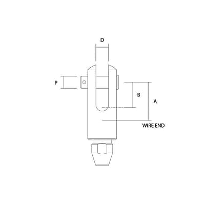 Sta-Lok Swageless Fork Terminal