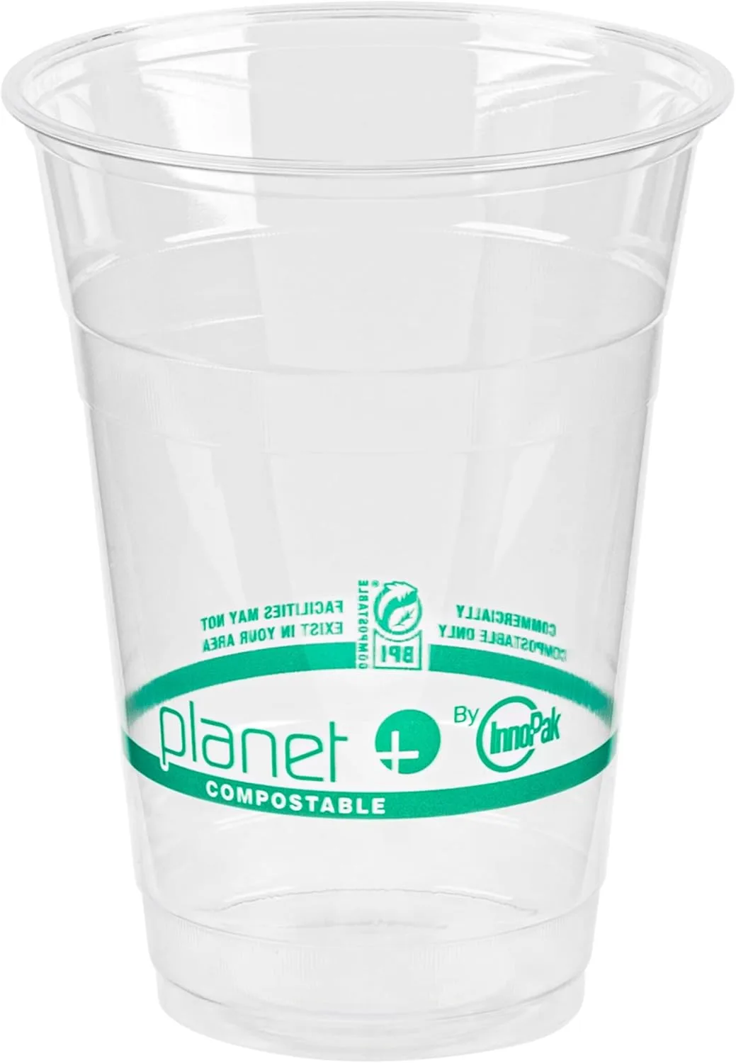 StalkMarket Planet+ 100% Compostable PLA Clear Cold Cups, 16 oz, Pack of 1000