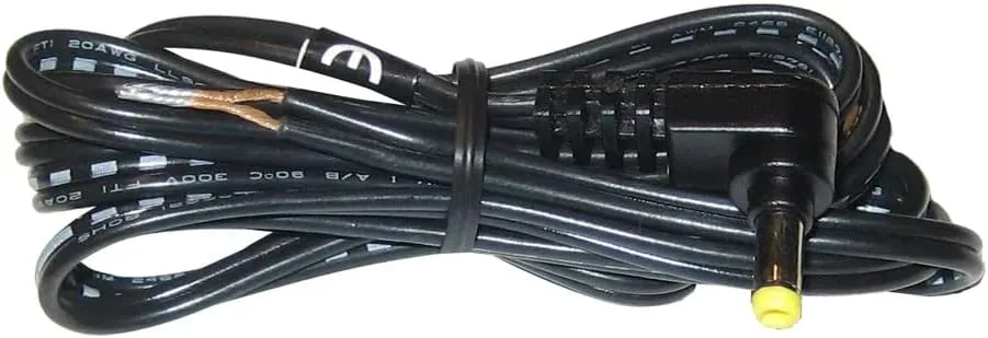 Yaesu Standard EDC6 12V Power Cord With Bare Wire Hookup