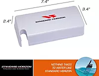 Standard Horizon Flush Mount Kit for Explorer GX1600/GX1700 and Rain/Dust Cover for GX1600 Explorer Marine VHF (White) Kit