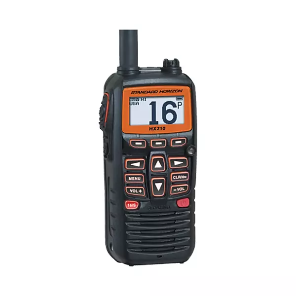 Standard Horizon HX210 6W Floating Handheld Marine VHF Transceiver