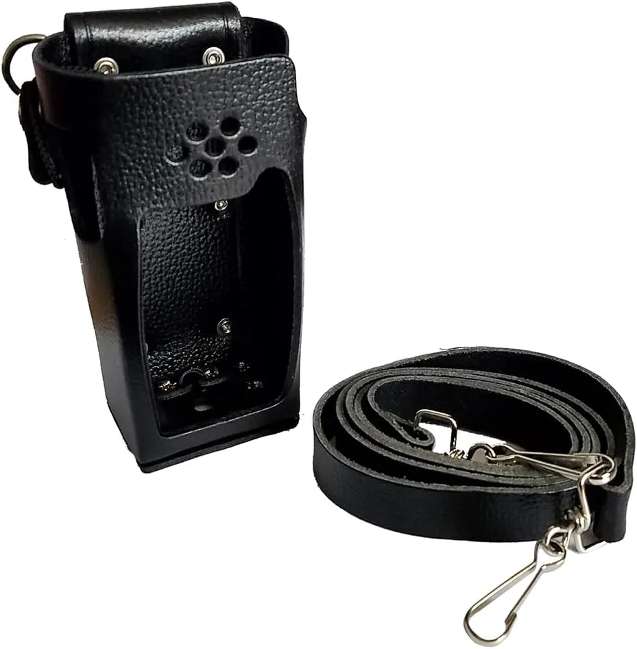 Standard Horizon Leather Case w/Belt Loop & Shoulder Strap