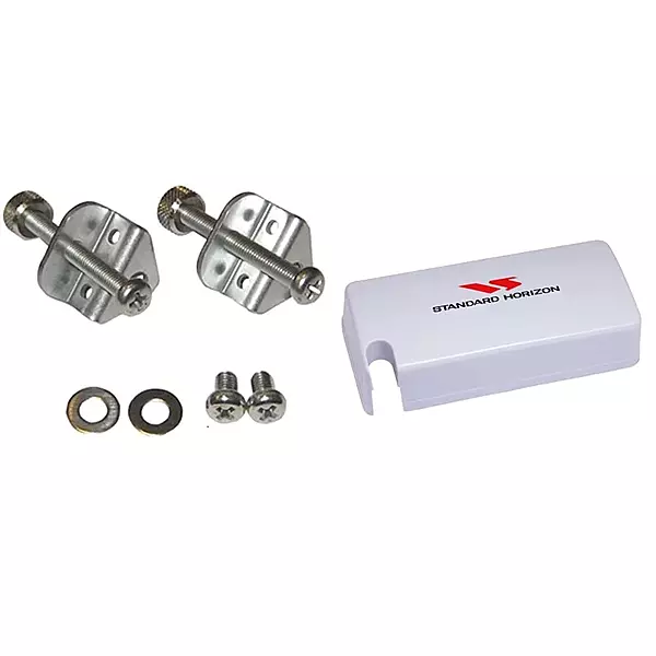 Standard Horizon Flush Mount Kit for Explorer GX1600/GX1700 and Rain/Dust Cover for GX1600 Explorer Marine VHF (White) Kit