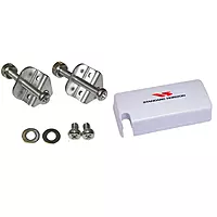 Standard Horizon Flush Mount Kit for Explorer GX1600/GX1700 and Rain/Dust Cover for GX1600 Explorer Marine VHF (White) Kit