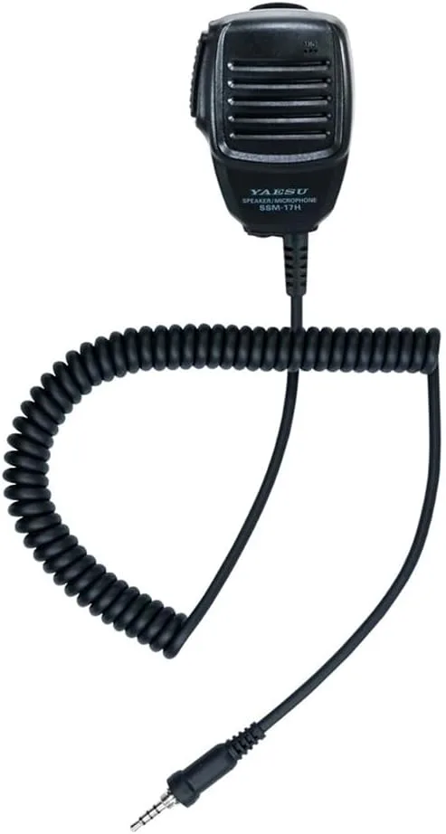 STANDARD HORIZON Compact Speaker Microphone, Black (SSM-17H)