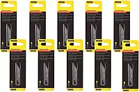 10 Pack Stanley 11-041 Utility Replacement Fine Cutting Blade for 10-049 Pocket Knife