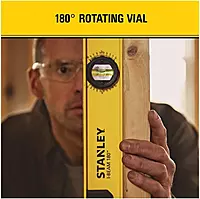 Stanley 24 Inch 180 Degree I-Beam Level
